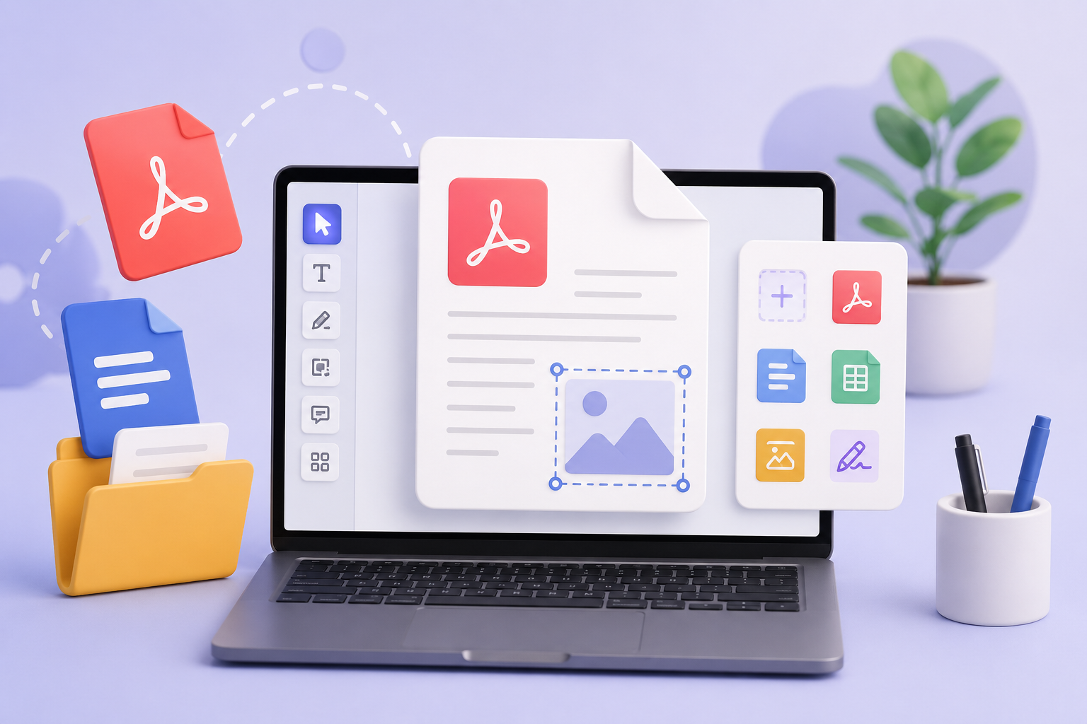 Editor de PDF online KodaPdf: gerencie seus documentos de forma gratuita e segura
