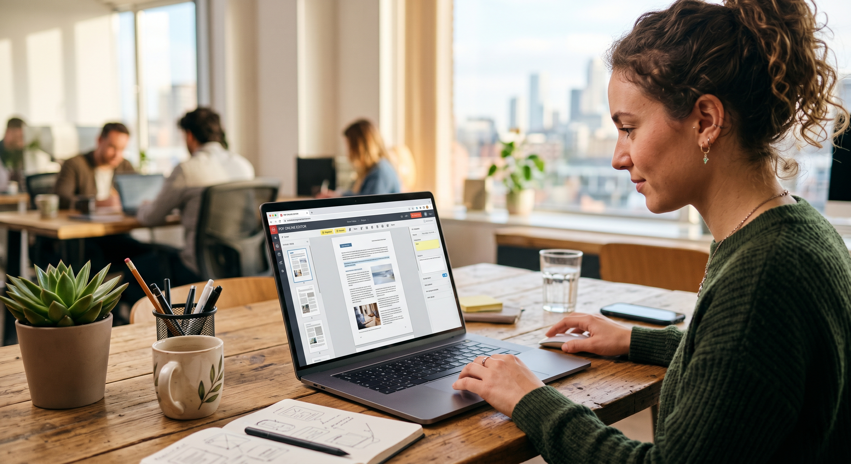 Editor de PDF online KodaPdf - Edite seus documentos de forma gratuita e fácil