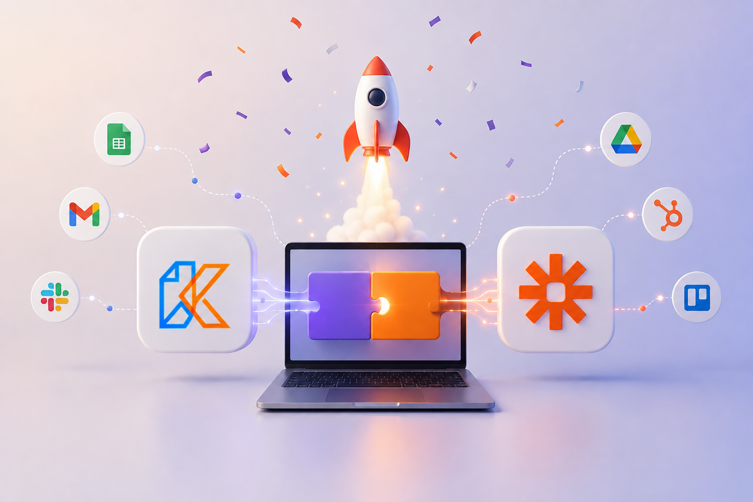 Automatize seus fluxos de trabalho de PDF com integração Zapier e KodaPdf
